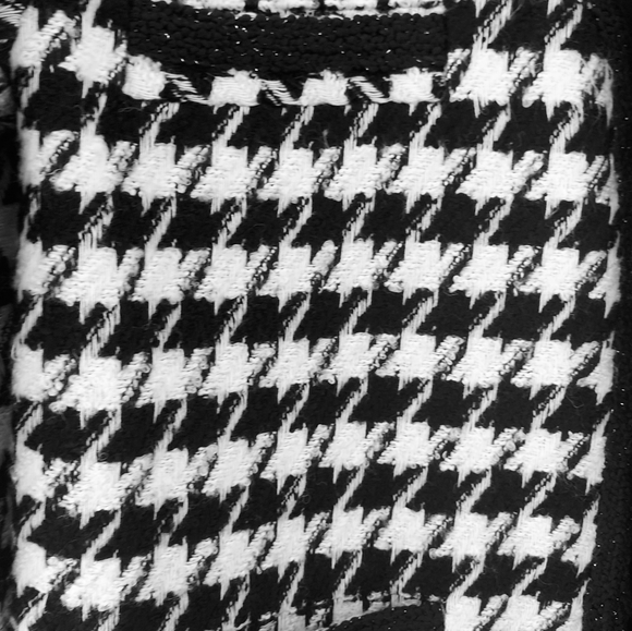 Mango houndstooth jacket in ecru - Picture 5 of 5